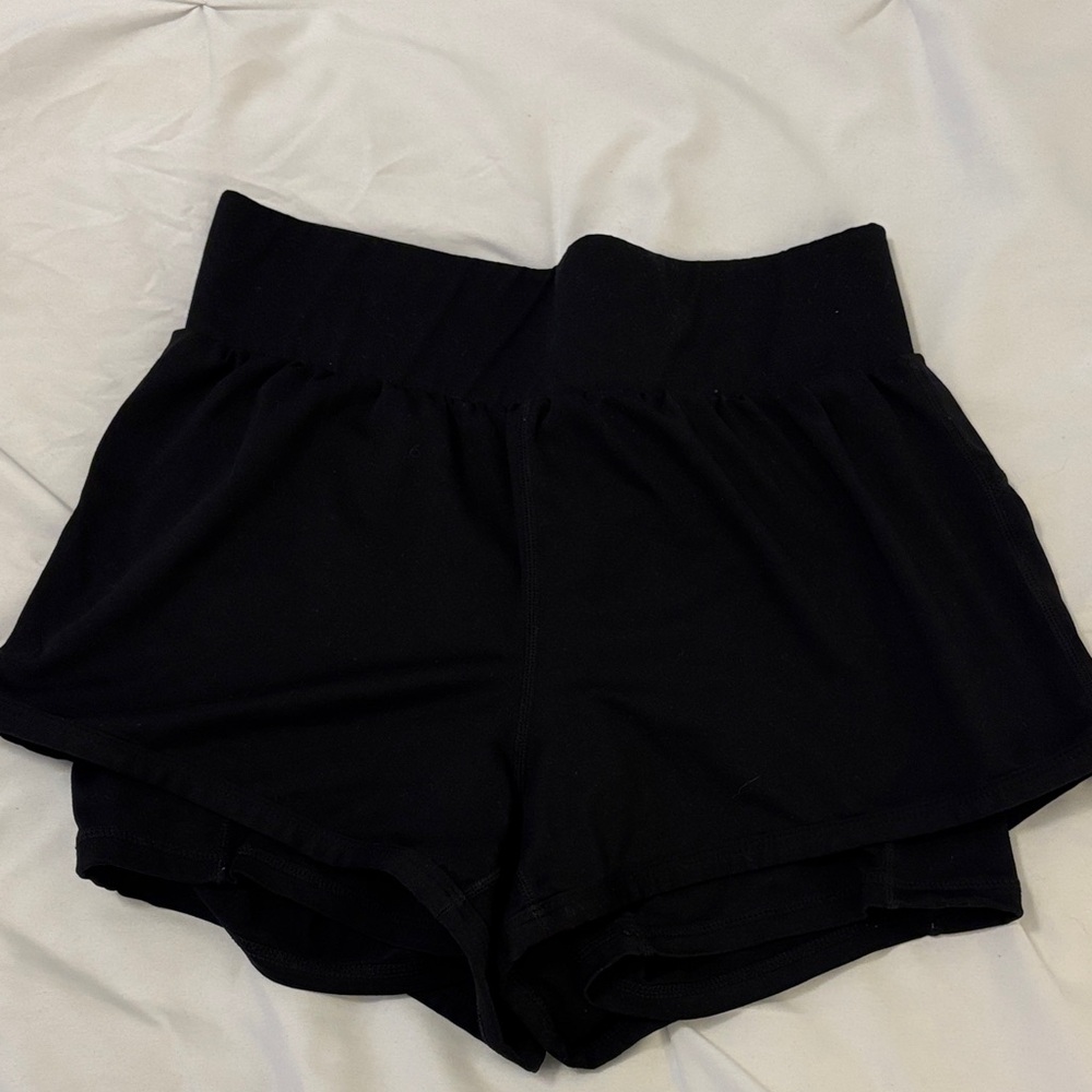 Fabletics Women's Black Athletic Shorts